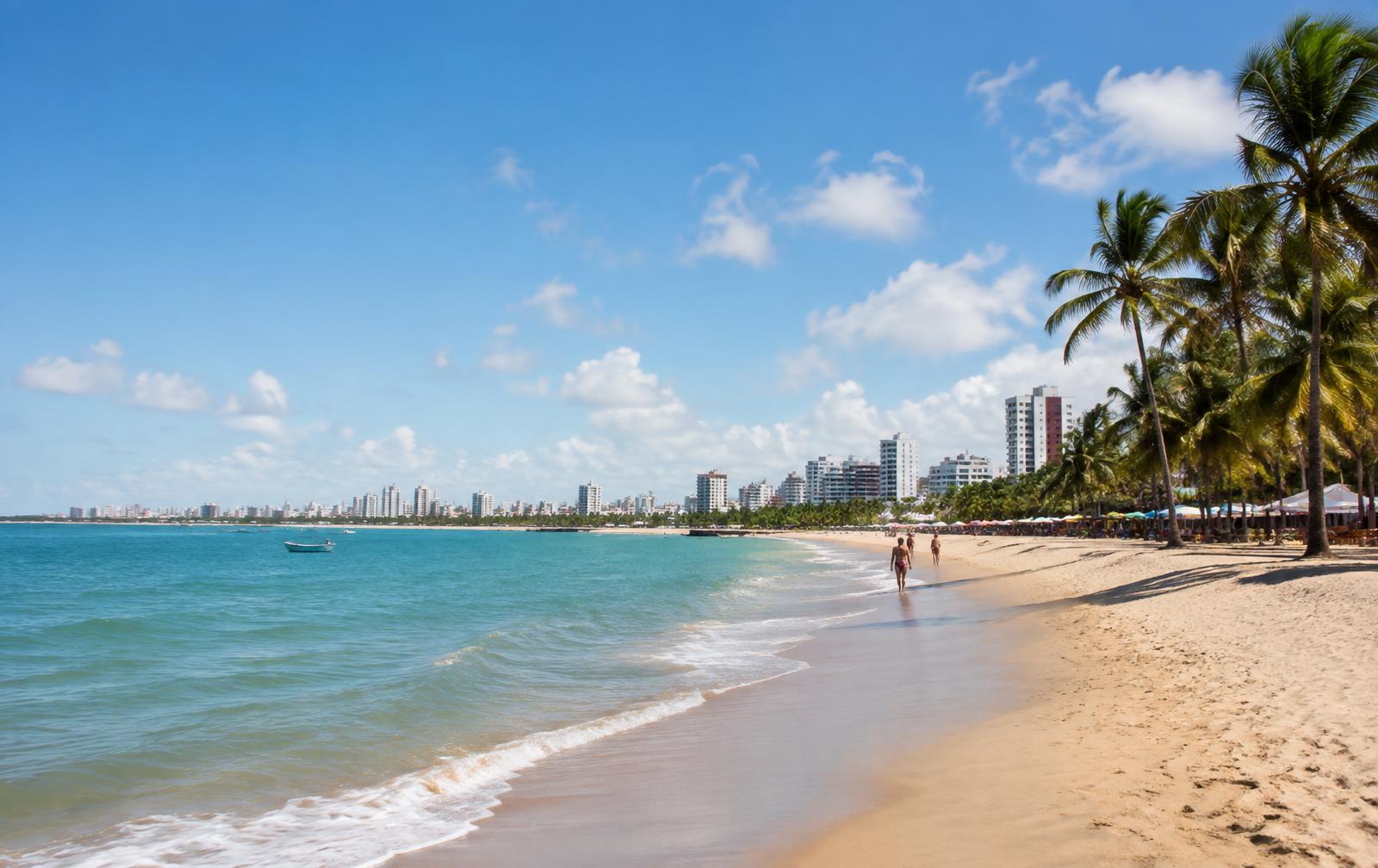 Praia de Tambaú em João Pessoa